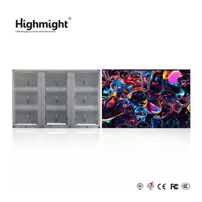 Outdoor Naked Eye 3D -täysvärinen näyttö