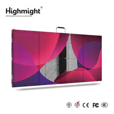 Läpinäkyvä LED -näyttö